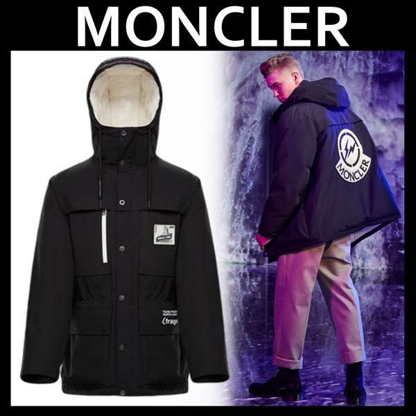 限定一点 秋冬新作【MONCLER 】7モンクレール★日本未入荷モノトーンBIGロゴGLOSTER 9121704